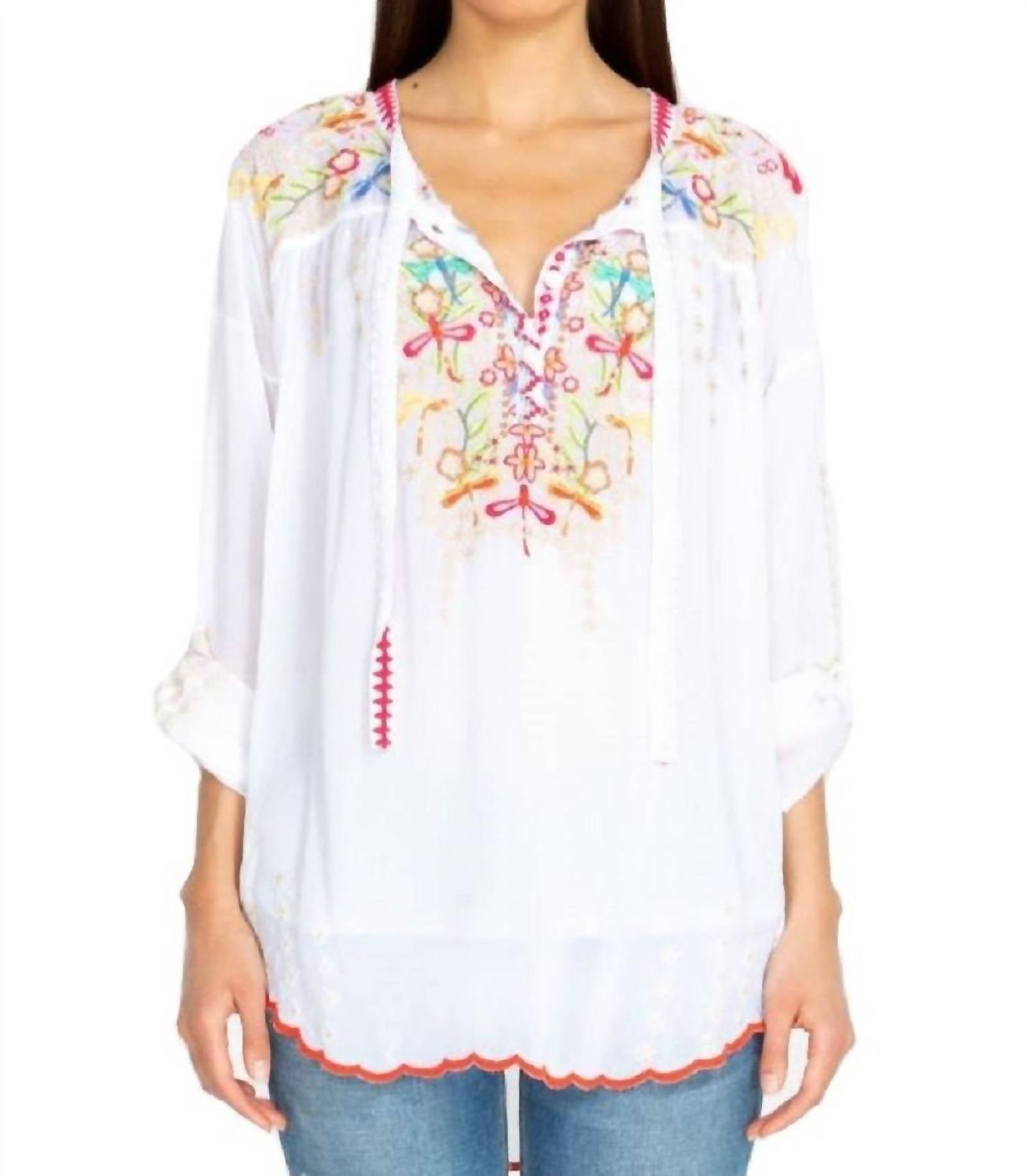 Johnny Was - Dragonfly Blouse