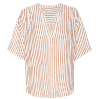 AMO Women's Antoinette Shirt in sepia natural - women's blouse - view 4