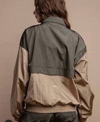 Rae Mode - Piper Half Zip Parachute Pullover Jacket