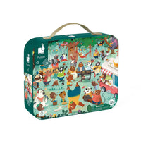 Janod - Family Bears 54-piece Cardboard Puzzle