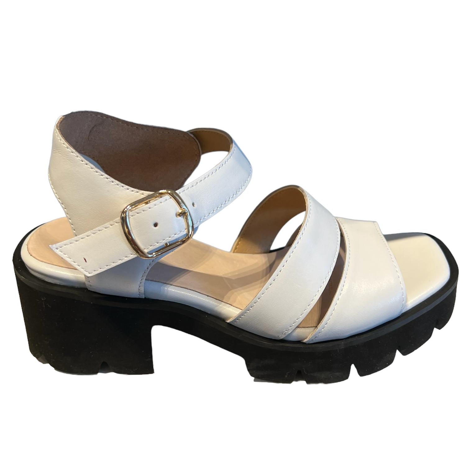 All Black - Women's Lugg Sandal