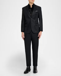 Robert Graham - Colden Velvet Houndstooth Blazer