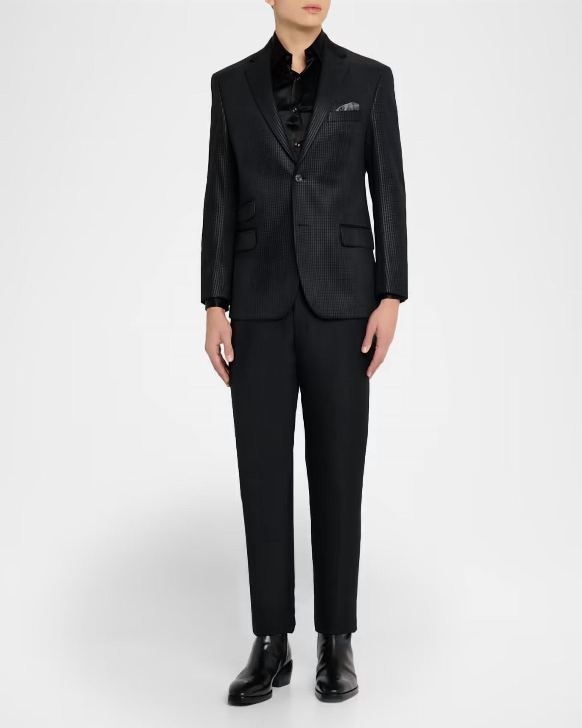 Robert Graham - Colden Velvet Houndstooth Blazer