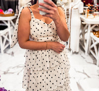 Sofie The Label - Promise Me Polka Dot Midi Dress