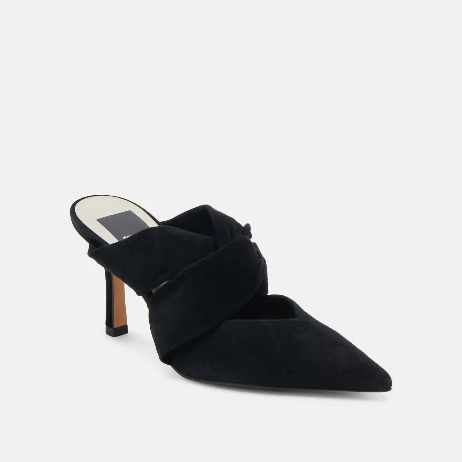 Dolce Vita Women's Kelsy Heels in onyx suede - women's heels