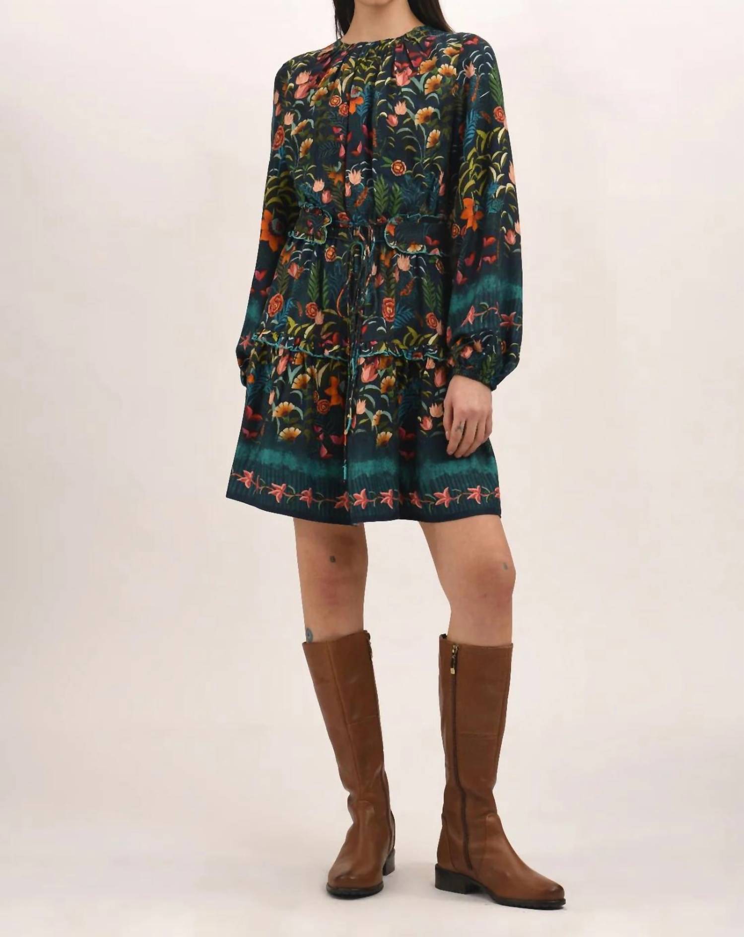 Celina Moon Women's Starlight Mini Dress in green - women's dress