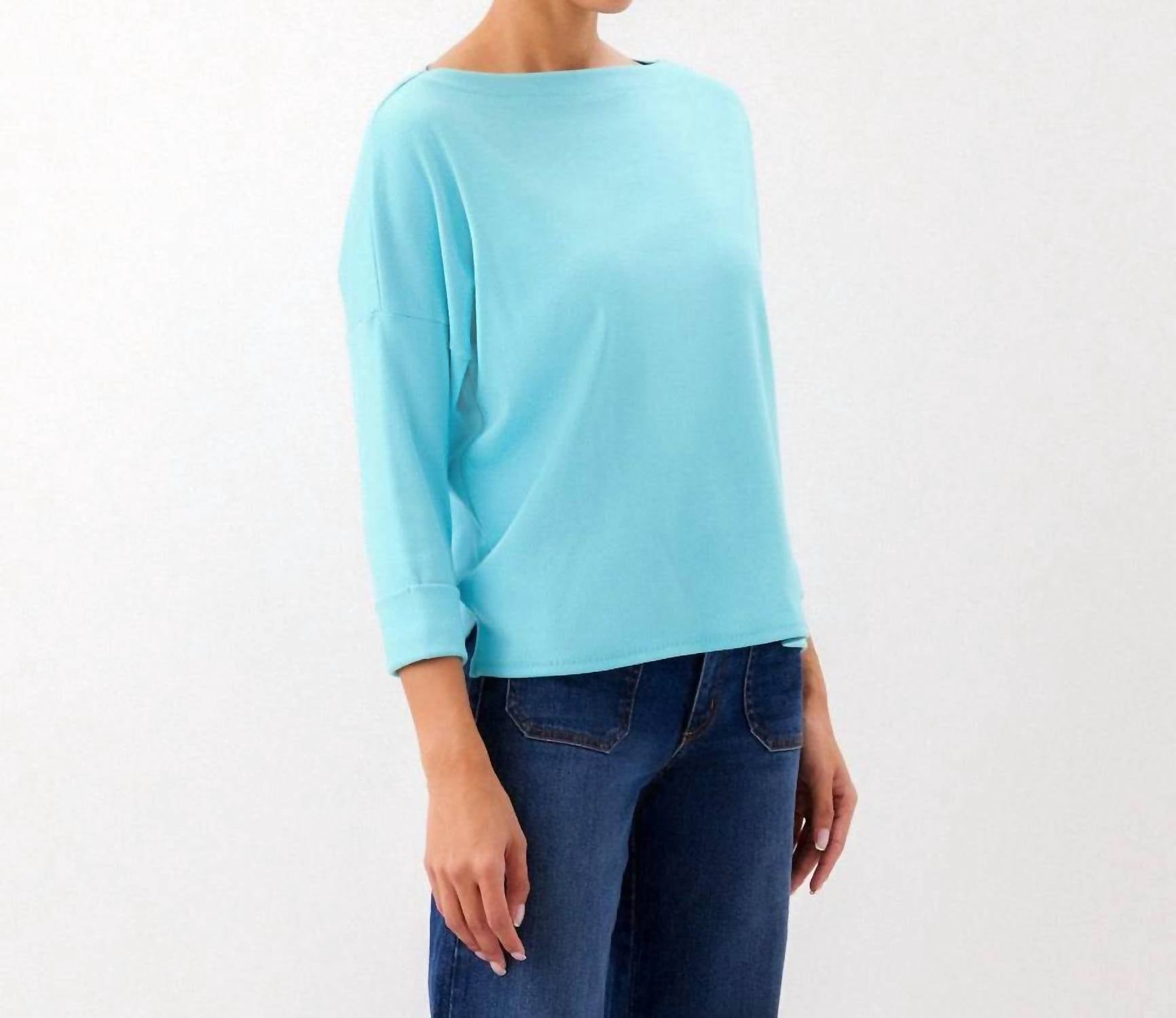 Karen Kane - Ribbed Boatneck Top