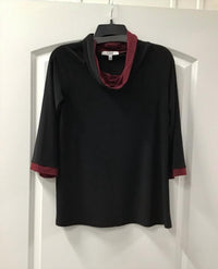 Sympli - Women's Raglan Sleeve Cowl Neck Top