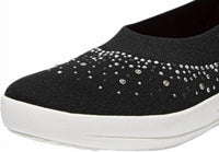 Fitflop - Women's Uberknit Ombre Crystal Ballerinas Sneaker Flats