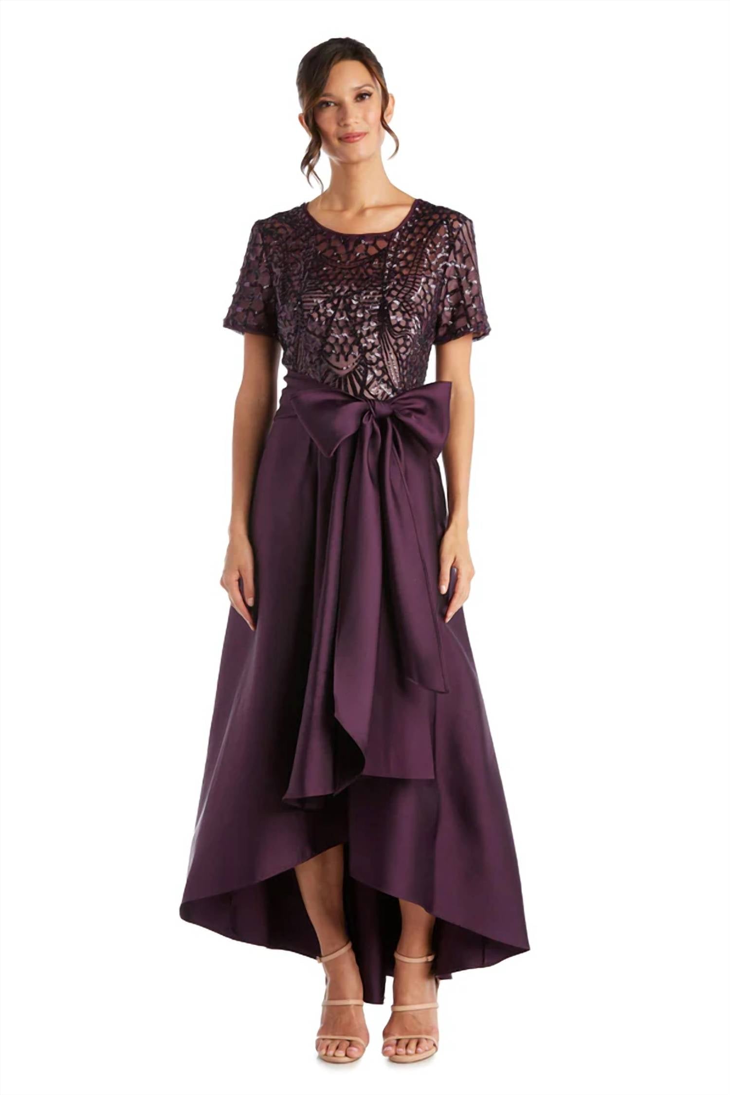 R&M Richards - High Low Cocktail Evening Dress