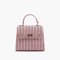 Like Dreams - Women's Neo Pastel Straw Crossbody Bag