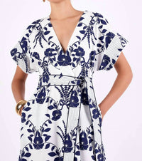 Beyond By Vera - Sailor Midi Dress