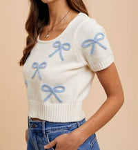 Anniewear - Sawyer Short Sleeve Sweater