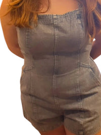 Mustard Seed - Rory Denim Romper