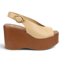 Carrano - Women's Leather Wedge Sandal