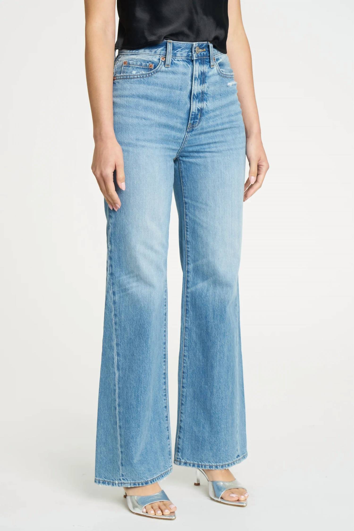 Daze - Women's Far Out High Rise Wide Leg Jeans