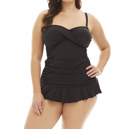 Always For Me - Isabella Tankini Top with Matching Tankini Bottom Plus Size