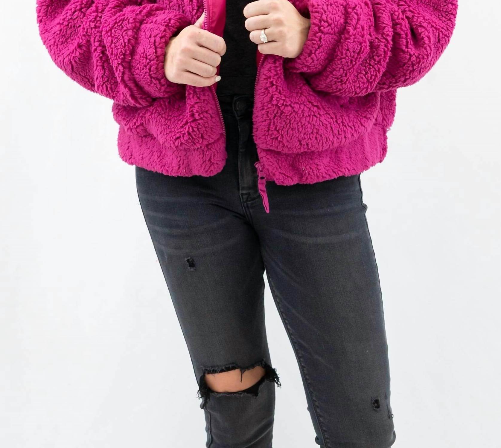Hyfve - Sherpa Full Zip Jacket