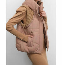Greylin - Douglas Ribbed Puffer Hooded Vest