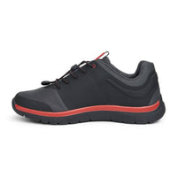 Anodyne Men's Sport Runner Shoe in black red - men's sneaker - alternate view