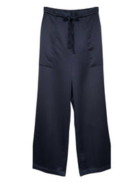 Gallego Desportes Women's Tie Front Pants in navy - women's pants