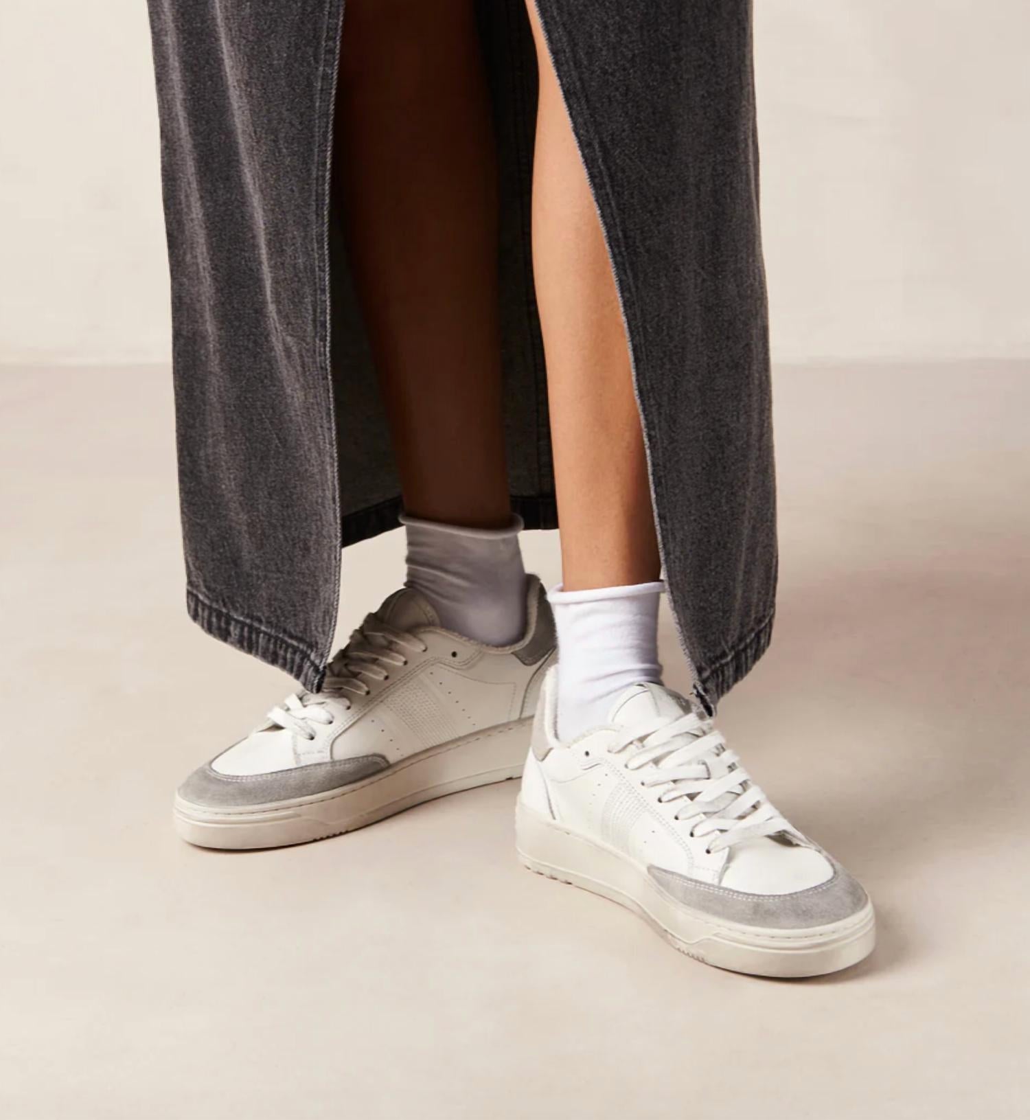 Alohas - Women's Suede Leather Sneakers