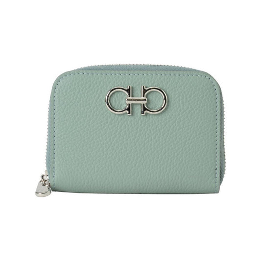 Salvatore Ferragamo - Women's Gancini Zip Wallet Card Holder