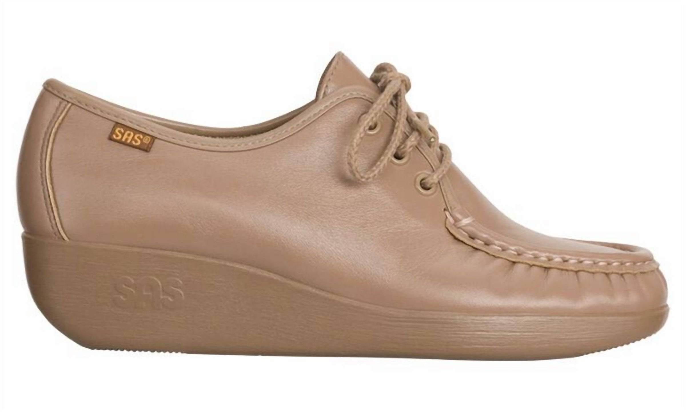 Sas - Women's Bounce Lace Up Moc Shoes - Wide