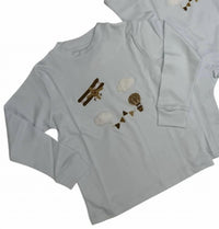 Squiggles - Boy's Airshow Fun Long Sleeve Tee