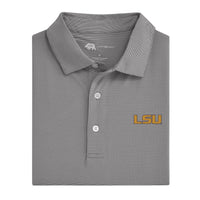Onward Reserve - Men's Hairline Stripe LSU Performance Polo