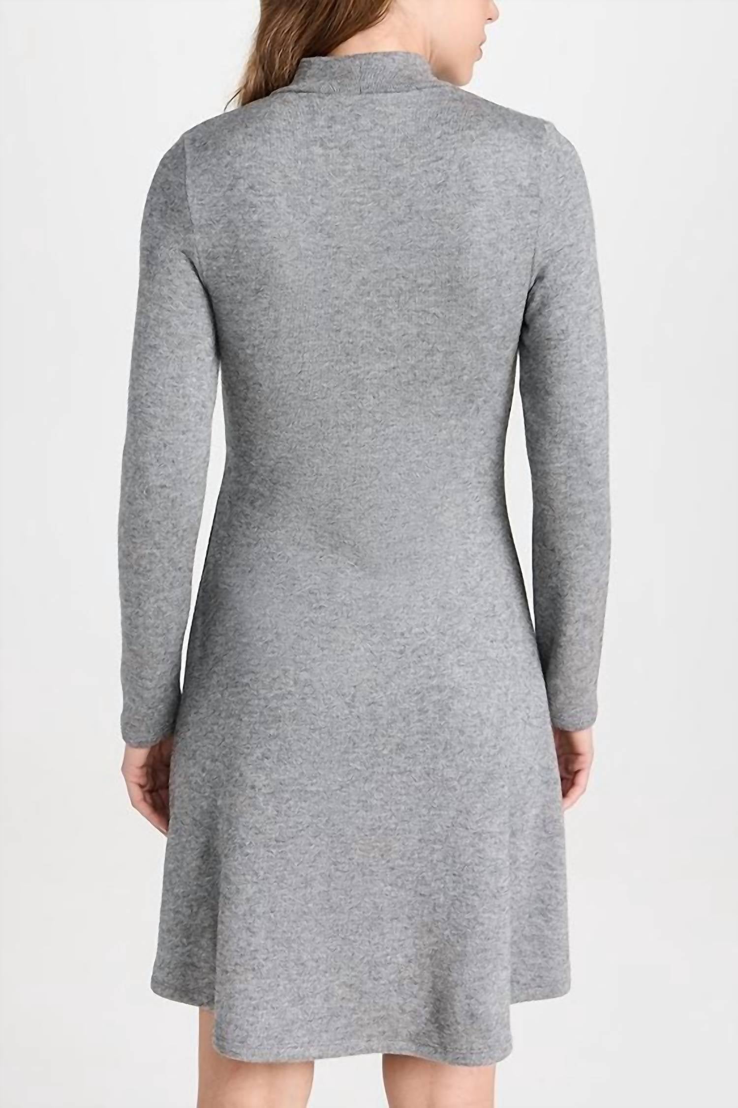 Long Sleeve Short Sweater Dress