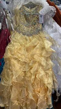 Little Rosie - Girl's Glitz Long Pageant Dress