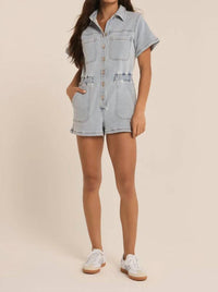 Z Supply - Women's Elias Denim Romper