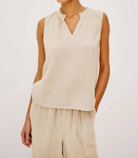 Rails - Christy V Neck Gauze Top