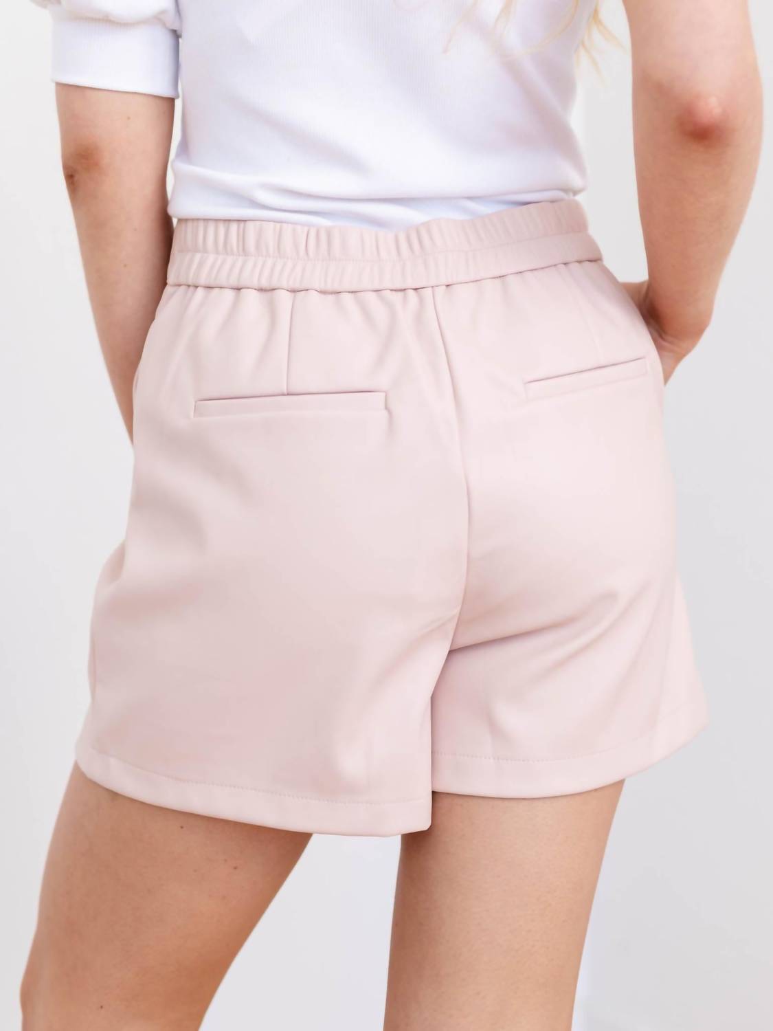 STEVE MADDEN Imelda Shorts in rose taupe - women's shorts - alternate view
