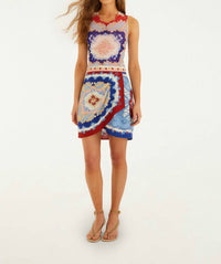 Farm Rio - Royalty Scarf Mini Skirt