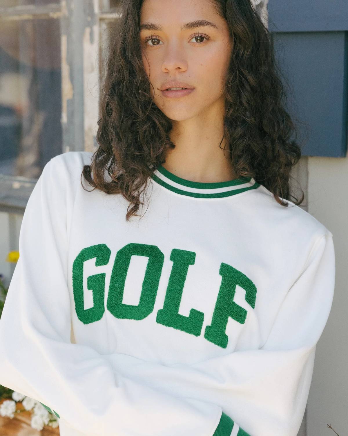 Ellsworth + Ivey - Women's Elle Collegiate Golf Sweatshirt