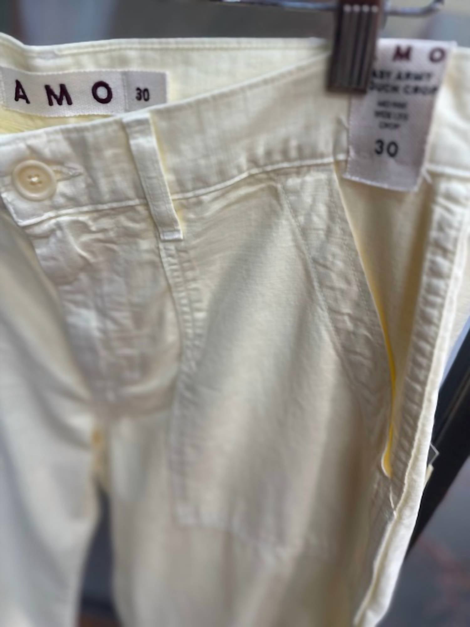 Amo - Women's Easy Army Slouch Crop Trouser