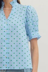 Entro - Polka Dot Top