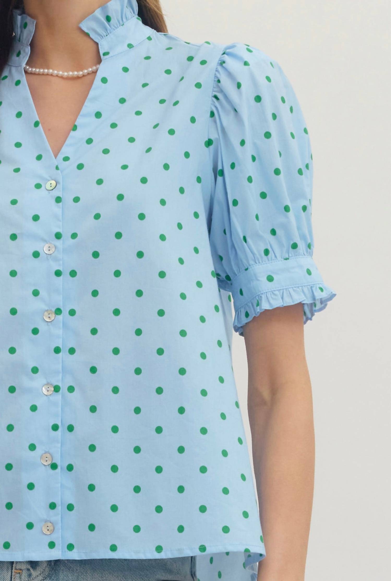 Entro - Polka Dot Top