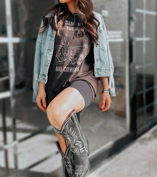 Comfort Colors - Hippies and Cowboys Tee