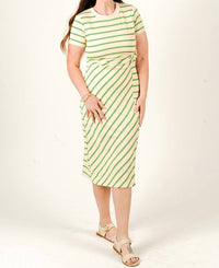 entro Greenfield Maxi Dress in yellow - women's dress