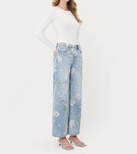 Vervet By Flying Monkey - Lucy High Rise Vintage Wide Jeans