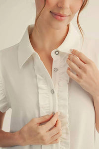 Jodifl - Roosevelt Ruffle Top