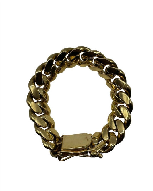 Milano Jewelry - Men's Miami Cuban Link Bracelet