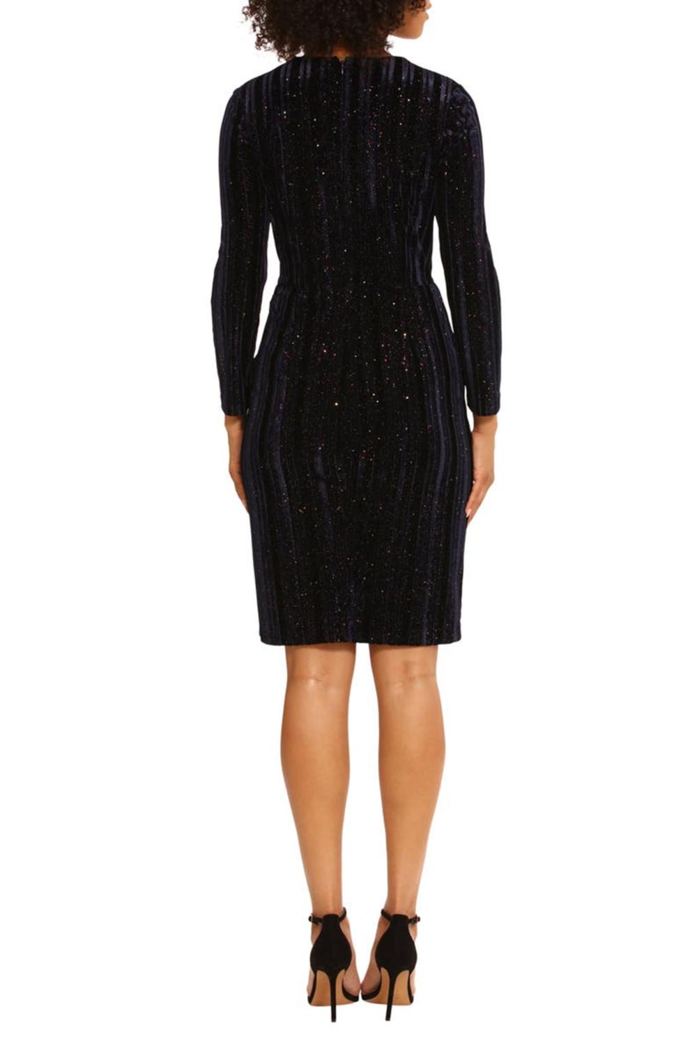 New Yorker'S Apparel - Maggy London Sparkle Faux-Wrap Dress