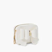 Like Dreams - Women's Mini Boxy Bow Vegan Crossbody Bag