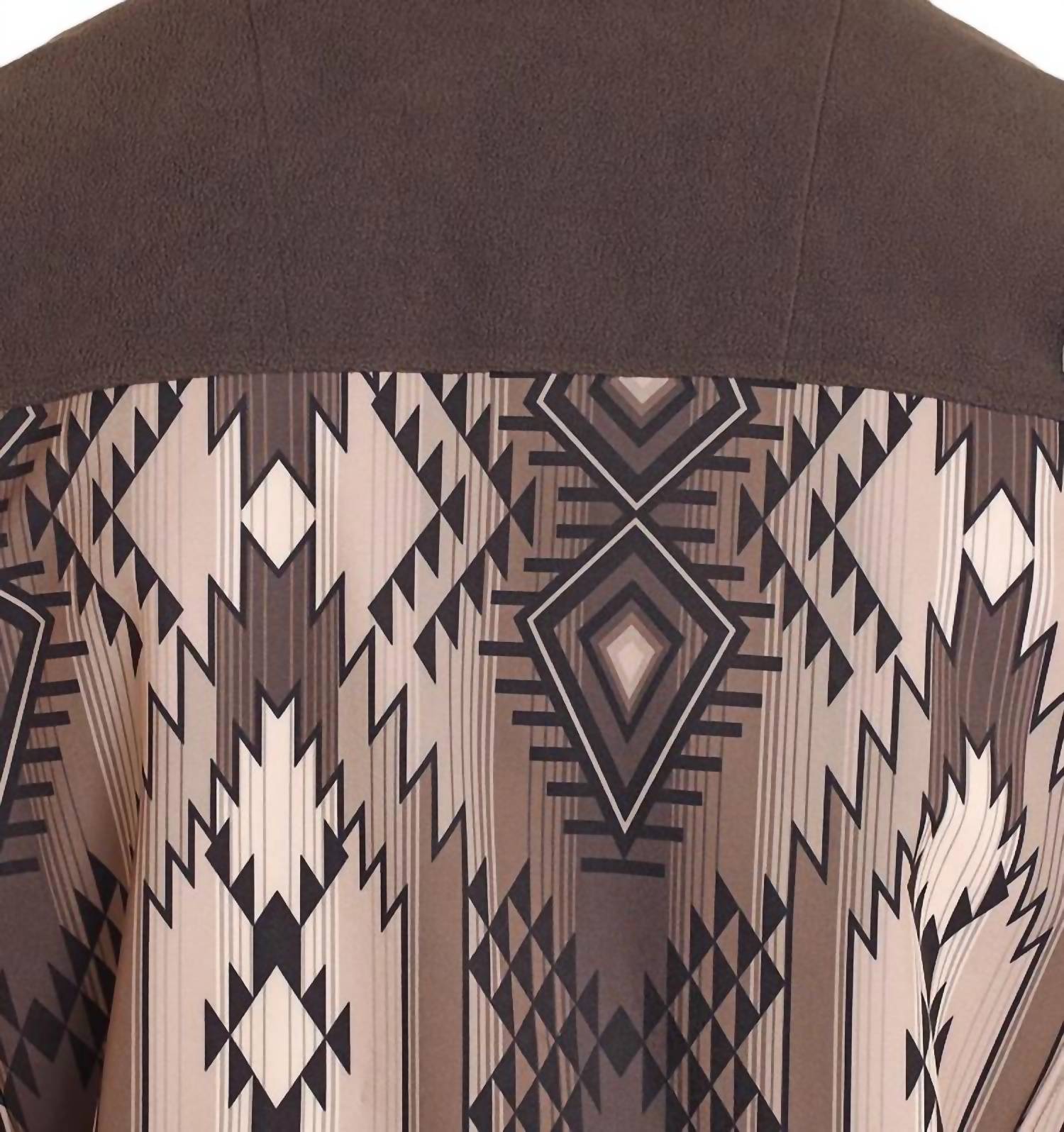 Rock & Roll Denim - Aztec Printed Softshell Jacket