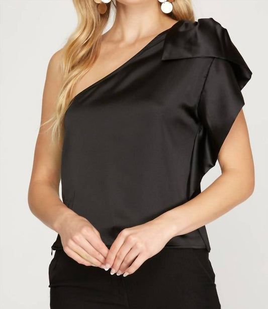 Rhoda Satin Top