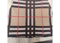 Burberry - Check Knit Mini Skirt